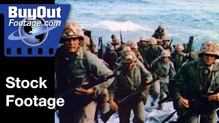 To The Shores Of Iwo Jima Reel-1 | WW2 Stock Footage