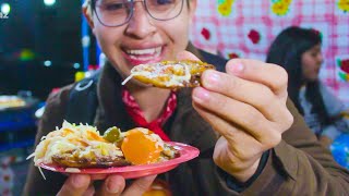 Probando COMIDA CALLEJERA en Xela - Guatemala