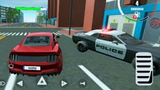 Mustang disappeared in 5 sec😜//FORD MUSTANG VS A POLICE DORGE//@OppanaGames @TechzandroidGames