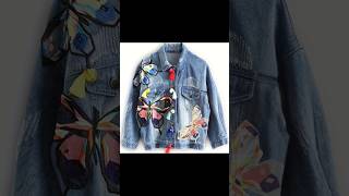 Denim jacket designs 😍#jacket #denim #fashion #women #yt #shorts #love