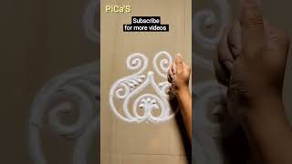 Easy Sanskar bharti rangoli designs @picasartpage