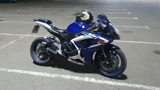 Ночные покатушки по Краснодару/ Suzuki gsx 600r K7 HD