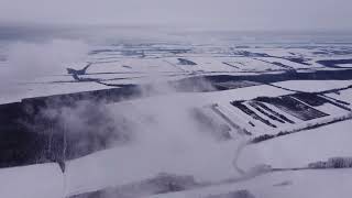 Bedegkér a frissen leesett hó után Dji mini2-vel! 4k winter/snow/2021/