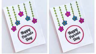 parents day card making handmade /diy parent's day card/how to make parents day card/parents day