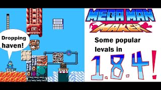 Some popular levels in 1.8.4 - 洛克人製作大師 Mega Man Maker