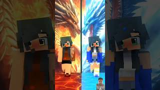 FIRE DRAGON🔥VS WATER DRAGON💧? GREAT FOR @Aphmau - FUNNY ANIMATION"