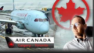 Os Efeitos da Pandemia - AIR CANADA Econômica - B787-9 - Calgary (YYC) a Toronto (YYZ)