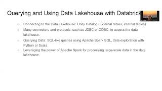 Working with Lakehouse Part 2 - How to query and use the Data Lakehouse using DataBricks