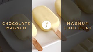 Magnum Vanille Maison l Homemade Vanilla Magnum l #Shorts