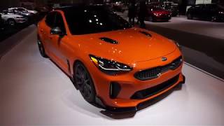 2018 Chicago Auto Show Kia Stinger