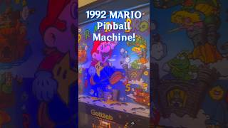 1992 Gottlieb Mario Pinball Machine! #mario #nintendo #supermario #videogames #pinball #arcades