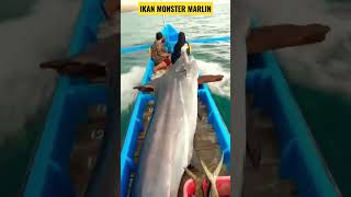 🔴TAKLUKAN IKAN MONSTER MARLIN ⁉️ #shortvideo #shorts #kapal #mancing