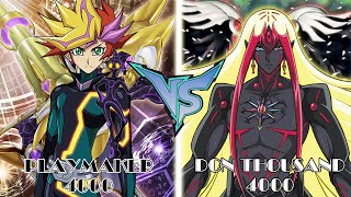 PLAYMAKER VS DON THOUSAND | Accurate Anime Deck | EDOPRO