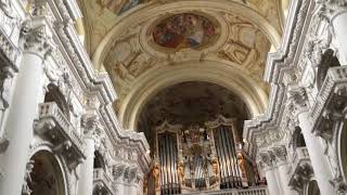 Austrian boys choir in Salzburg church