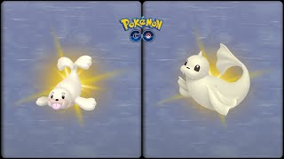 Pokemon Go: Evolving Shiny Seel into Dewgong