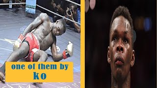 israel adesanya all losses