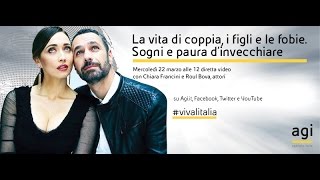 #vivalitalia con Raoul Bova e Chiara Francini