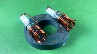 New Electric Using By Spark Plug With Magnet 100%