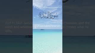 Surah Al-Ma'idah Mishary bin Rashid Alafasy I Ayah 17