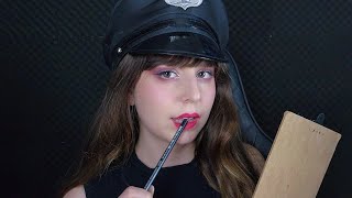 ASMR | Policial fazendo retrato falado