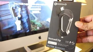 NomadClip | iPhone & iPad Lightning to USB Cable Carabiner