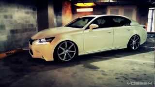 2013 Lexus GS 350 on 20 Vossen