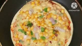 Easy Pan pizza |Pizza At Home Without Oven |chicken Pizza Recipe |Easy Corn pizza ​..