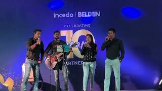 Singing Performance on old Bollywood melodies | office event | taj vivanta | Incedo | Belden |