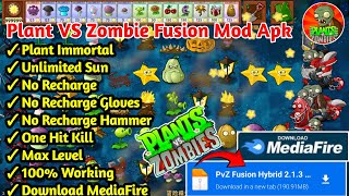 Plants vs Zombies Fusion Edition V2.1.3 Mod Menu Apk 2024 | God Mode | No Cooldown | Unlimited Sun