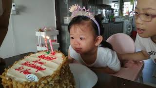 Si Yun 2 year old birthday