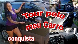 TOUR PELO MEU CARRO / Fiat Idea Adventure. Conquista!!! 🙏