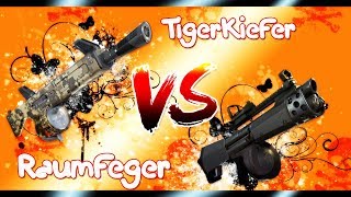 RAUMFEGER(130) VS TIGERKIEFER(130), eure Meinung? | Fortnite Rette Die Welt