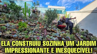 FIQUEI EMOCIONADO QUANDO VI ESSE JARDIM - plantas exóticas e suculentas raras