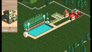 Roller Coaster Tycoon - Basic Ride Placement