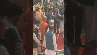 Yogi Adityanath ji visit Prayagraj nagar nigam #yogiadityanath #hindu #yogi #ram #shorts 🔥🔥♥️♥️