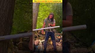 Easiest Way To Tie Rope 🤯 Wood working with art handcraft ideas | skill-art #shorts