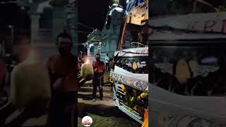 Jagan Travels Bus On the way to SABARIMALA #shorts #swamiyesaranamayyappa #foryou #fyp #ayyappa #god