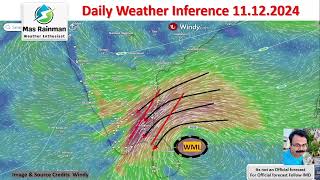 தீவிரமடைந்த தாழ்வு பகுதி | இன்று முதல் மழை | கனமழை எங்கே? | இன்றைய வானிலை அனுமானம் 11.12.2024