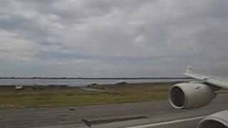 Etihad Airways A340-500 Takeoff From JFK