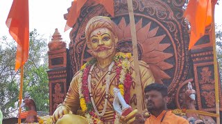 Shivaji jayanti celebrations 2022 Hyderabad || shivaji maharaj shoba yatra || Begum bazar