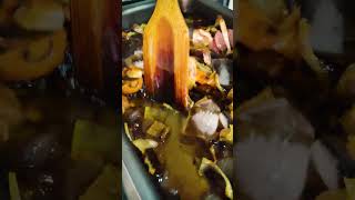 CALDO DE CARNE (DEMI-GLACE) | #shorts