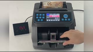 6000D EUR Value Money Bill Counter Machine