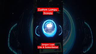 Custom Lampu Scoopy #honda #scoopy #shorts #short