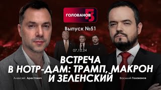 Арестович: Встреча в Нотр-Даме: Трамп, Макрон и Зеленский. @holovanov