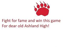 Ashland High School's "AHS Fight Song" (Oregon)