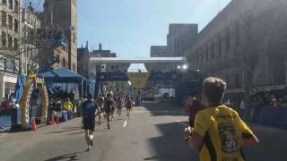 Last mile or so of BAA 5K.