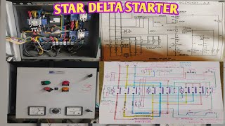 C&S 25 hp star delta starter #6 wire auto switch connection