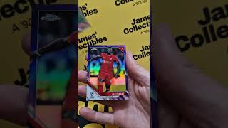 Champions League Topps Chrome Booster Pack Opening