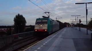 NMBS 2840+Volvotrein door Diemen Zuid