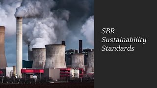 SBR Sustainability Standards